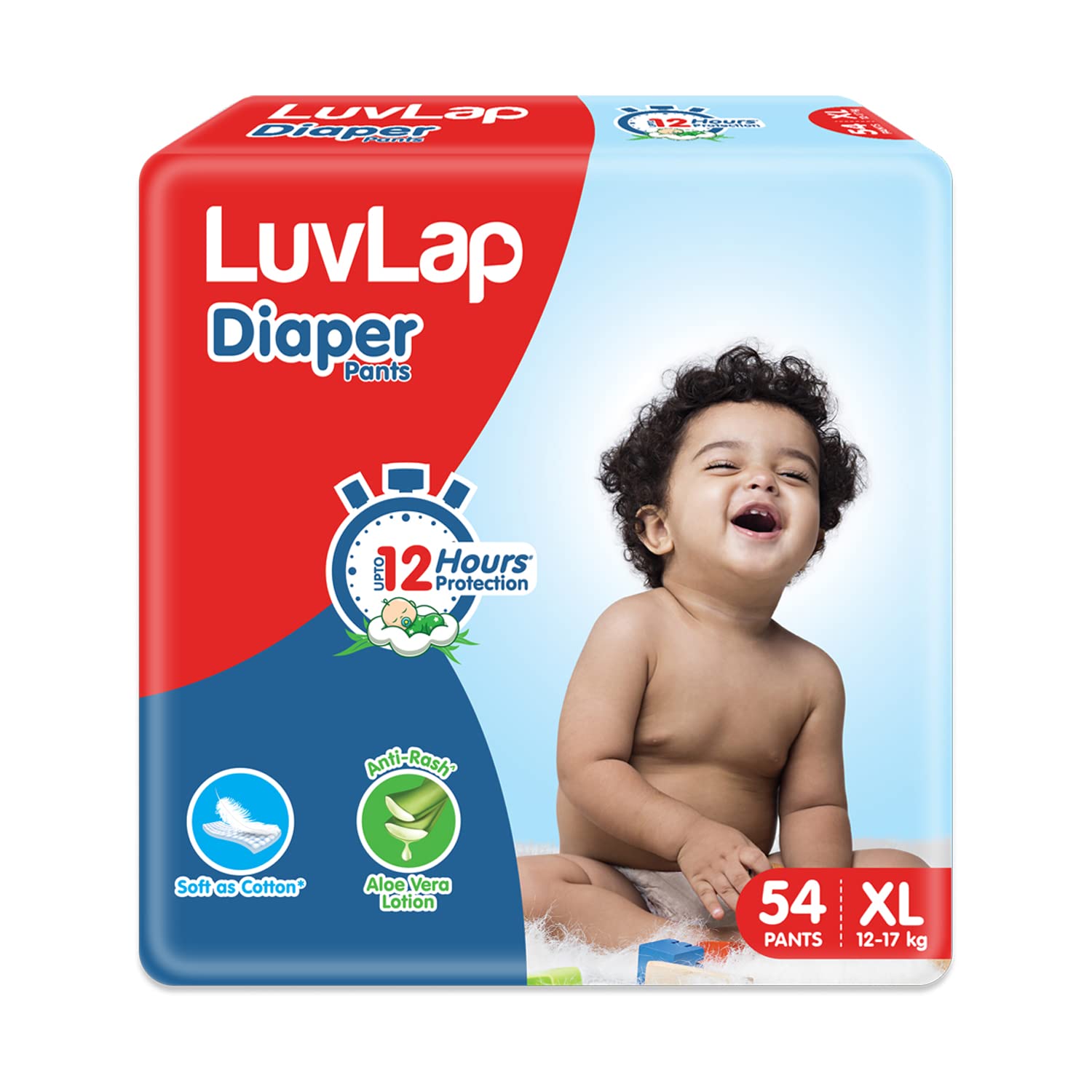 LuvLap Diapers with Aloe Vera Lotion (9–14Kg)