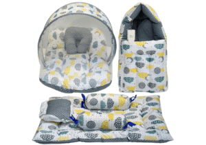 safe sleeping setup for newborn baby in India